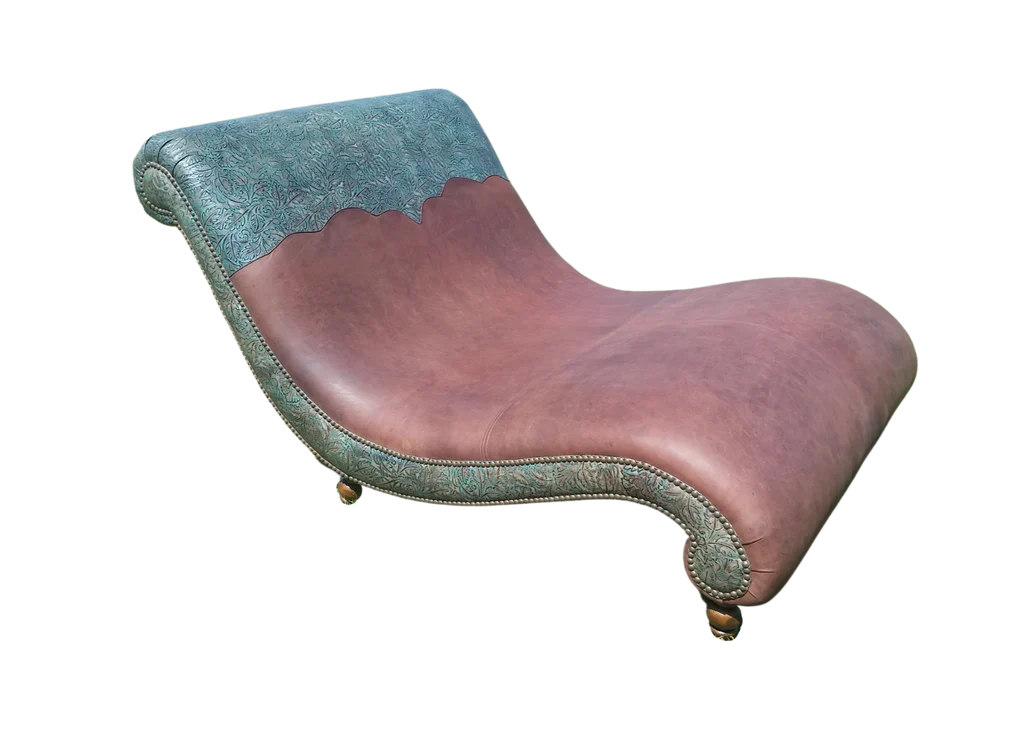Fabric Chaise Lounge Double