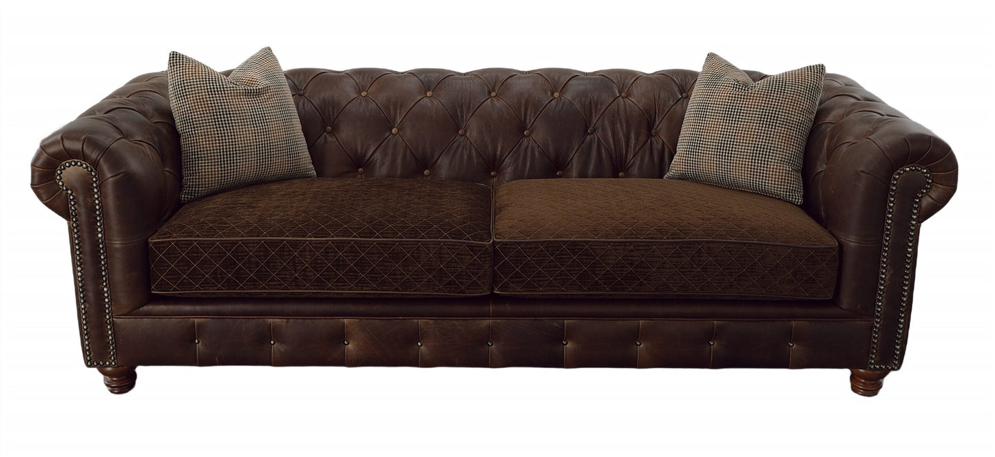 Remington 3C Sofa Grade 2 (Emprie Black)